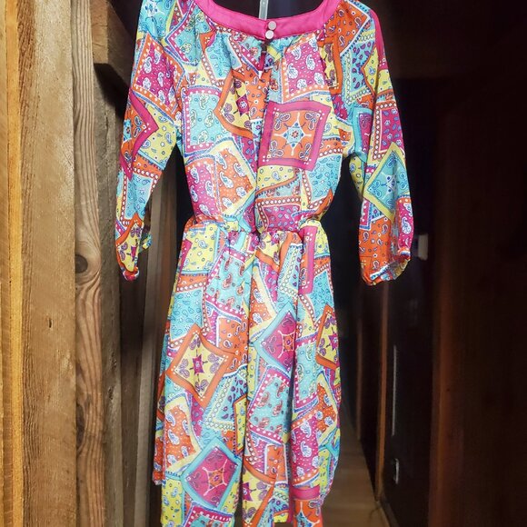 Girls J. Khaki dress - Picture 3 of 7